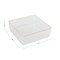 Martha Stewart Kerry 4 Pack Plastic Stackable Office Desk Drawer Organizers with Gold Trim, 6 x 6 BE-PB9049-G-4-CLRGLD-MS - alternate 6